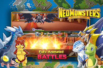 Tampilan Game Neo Monsters