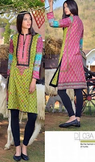 Sanam Chottani Embroidered Tunic Collection 2016