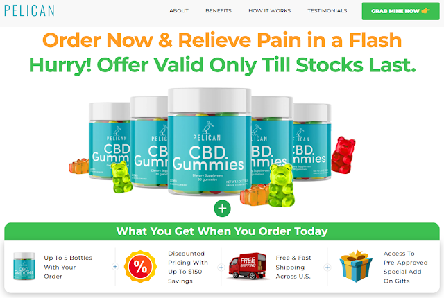 Pelican CBD Reviews:- Support Your Body Pain Relief CBD Gummies!