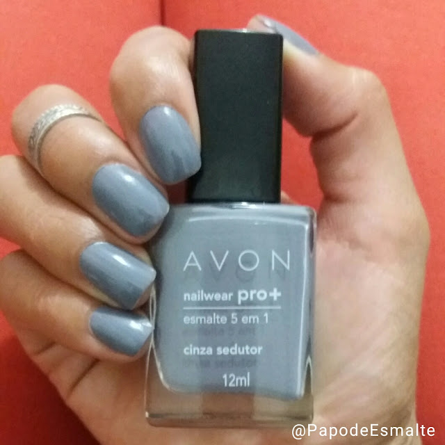 Esmalte Cinza Sedutor - Avon