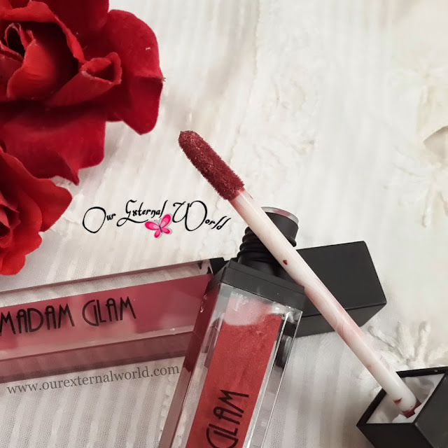 Madam Glam Lip Gloss Love Affair and Sangria - Review, Swatches