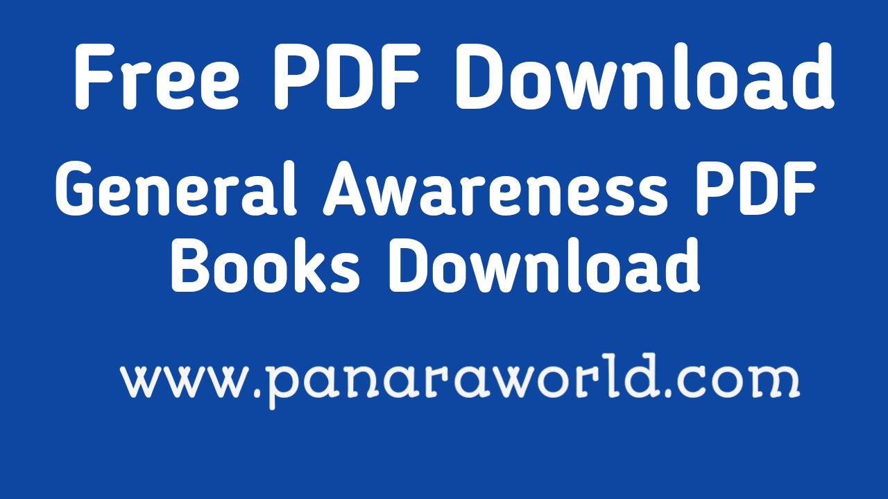 General Awareness Pdf 5000 Hindi English Pdf Download