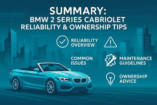 まとめ：BMW 2シリーズ カブリオレの故障実態と上手な付き合い方