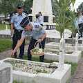 Hari Bakti Ke 69, Imigrasi Kelas II Tanjungbalai Ziarah ke Makam Pahlawan