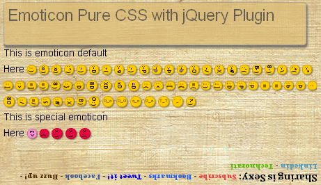 emoticon-css-jQuery