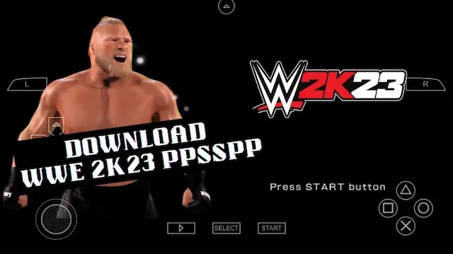 WWE 2K23 PPSSPP ISO File Download