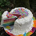 Resep Kue Tart Ulang Tahun Rainbow Cake @kuesusbolubaloklapislumpur