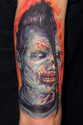 A cool selection of scary tattoos with zombies zombie gypsy tatt0o