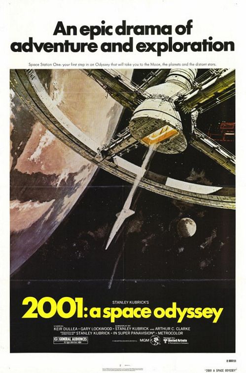 2001 Space Odyssey movie poster