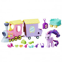 MLP Twilight Sparkle Explore Equestria Friendship Express Train Brushable