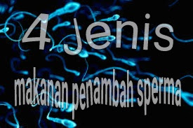 Ketahuilah 4 Jenis Makanan Penambah Sperma