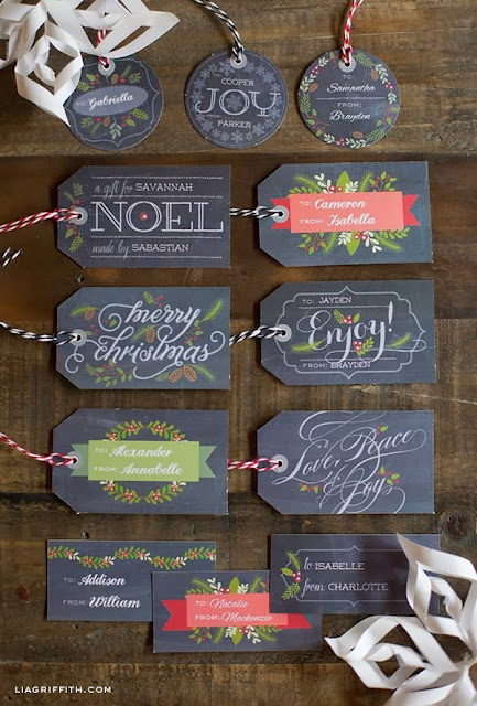 printable christmas tags