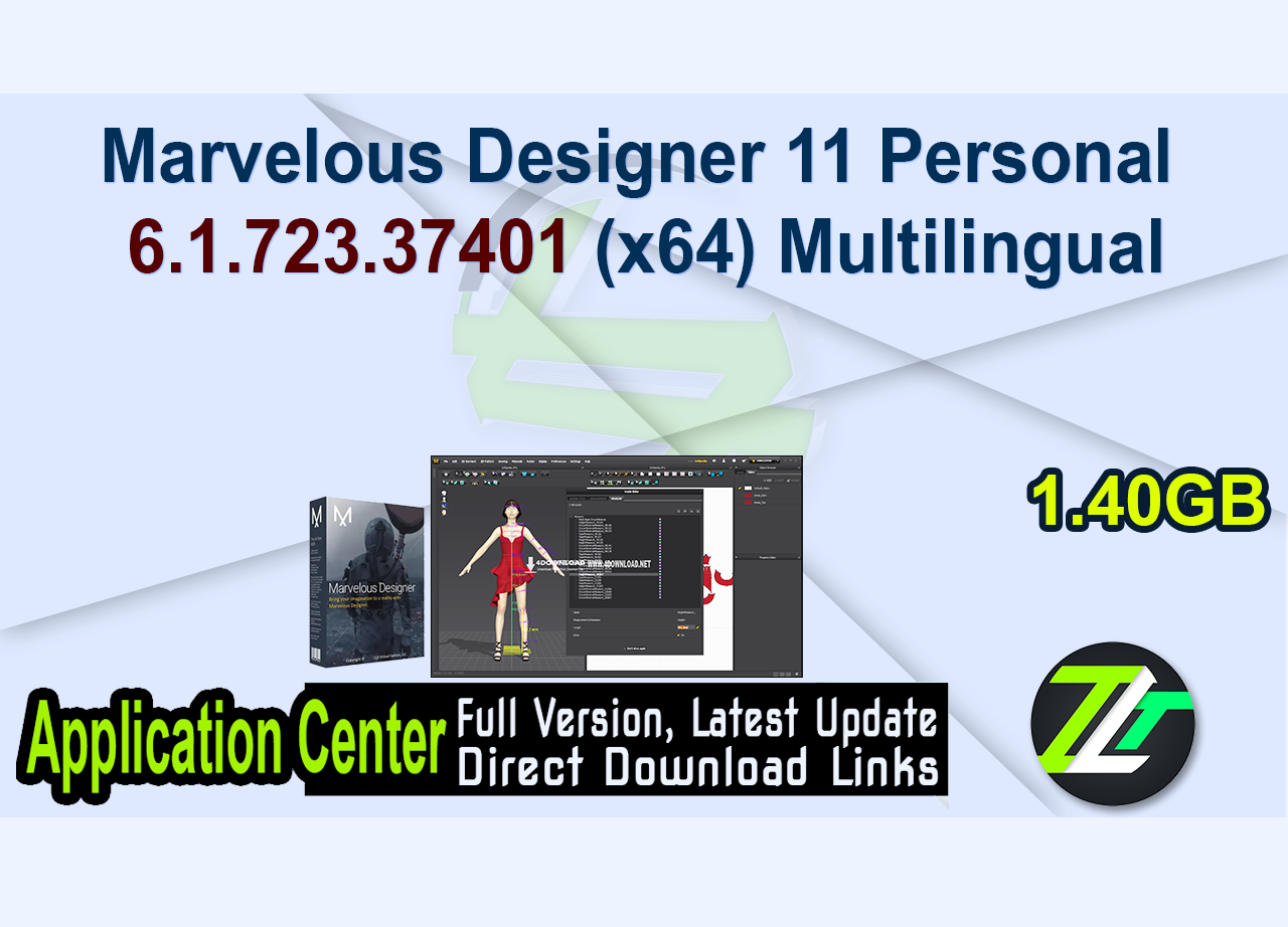 Marvelous Designer 11 Personal 6.1.723.37401 (x64) Multilingual