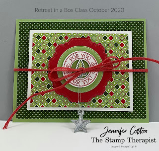 Gift Giving Class!  Sign up by October 18, 2020!  #StampinUp #StampTherapist