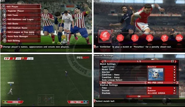 PES 2017 PPSSPP ISO Andoid Terbaru