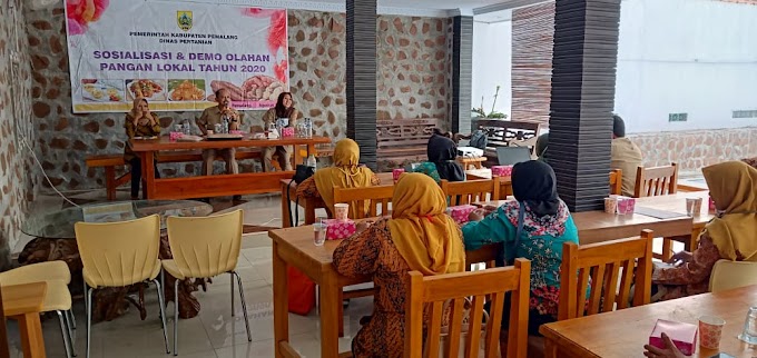 Dokumentasi Sosialisasi dan Demo Olahan Pangan Lokal Tahun 2020