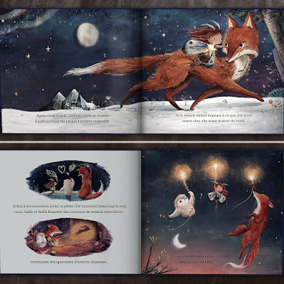 La petite collectionneuse de lumières, livre pour enfant de Lucy Fleming  Editions Kimane
