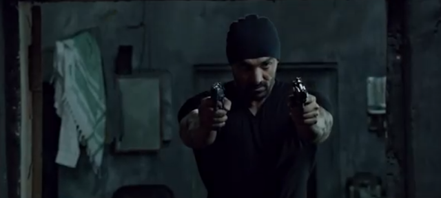 John Abraham in the  movie Rocky Handsome.