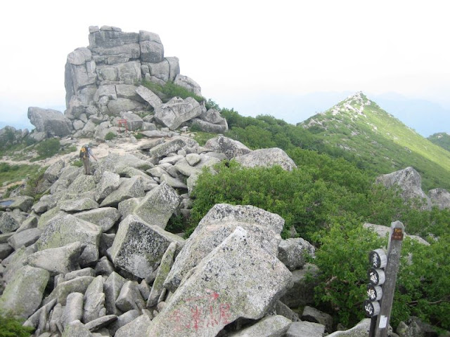 金峰山の山頂