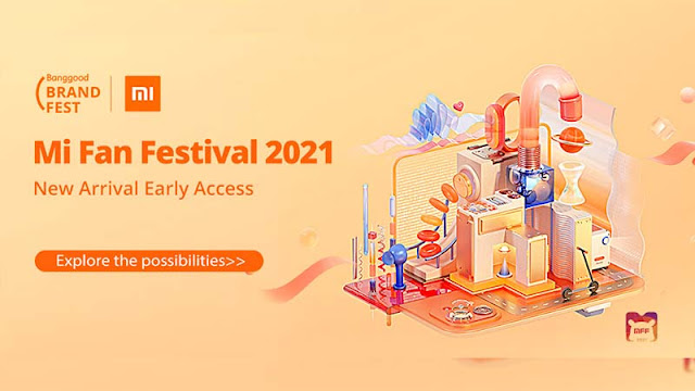 Xiaomi Mi Fan Festival 2021 Sale up to 70% Off