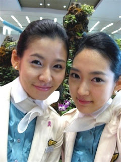 Korean Air Flight Stewardess