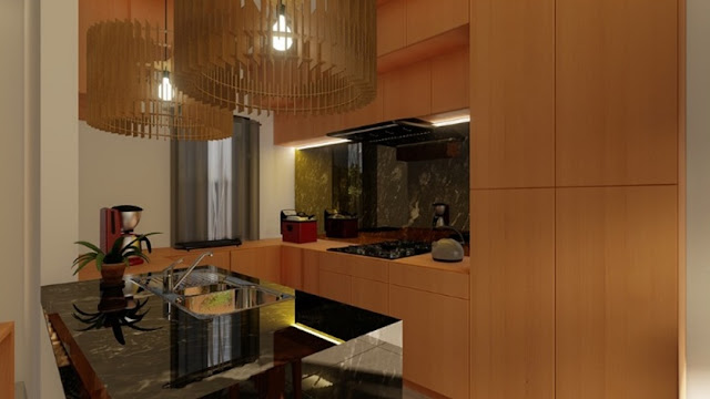 Ide Desain Interior Dapur Minimalis Modern