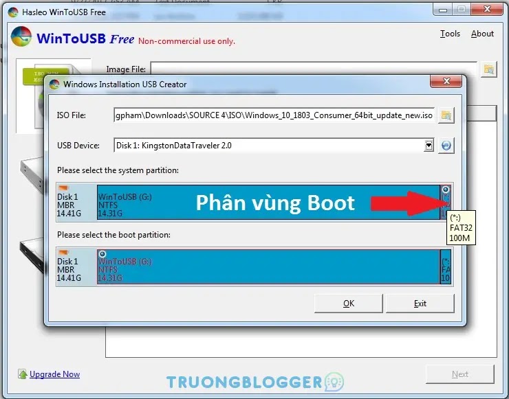 Download WintoUSB Full - Hướng dẫn tạo USB Boot cài win trên cả 2 chuẩn UEFI và LEGACY