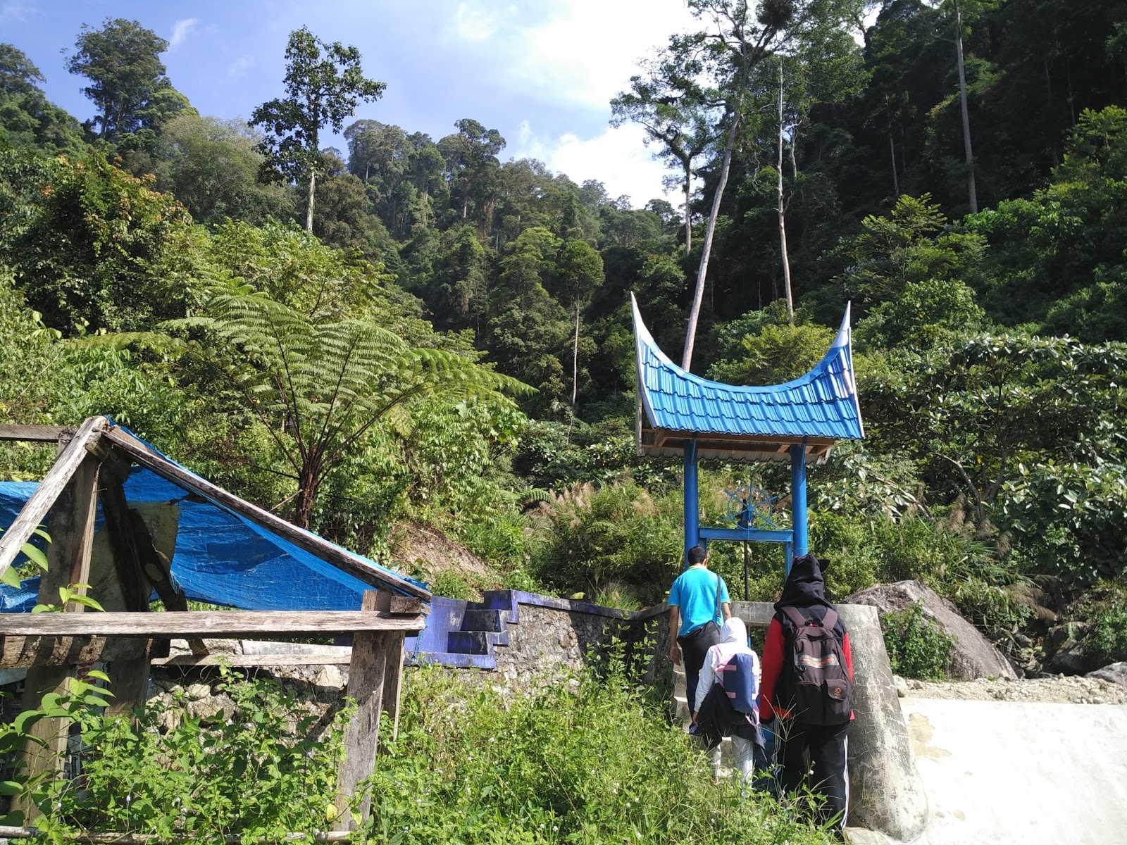 Air Terjun 7 Tingkat Lubuk  Minturun 