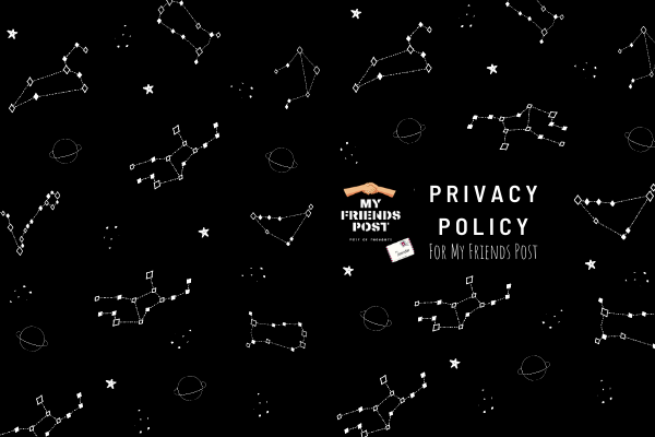 Privacy policy for My Friends Post