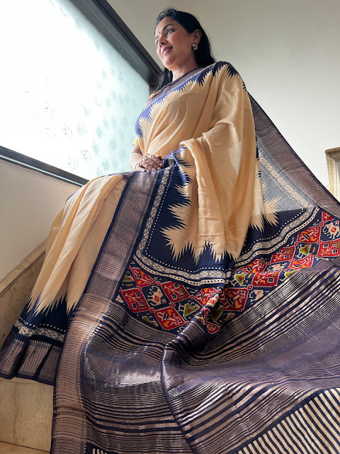 Unraveling the Elegance: Pashmina Silk Digital Print Saree