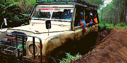 jalur Offroad berlumpur di pangalengan bandung