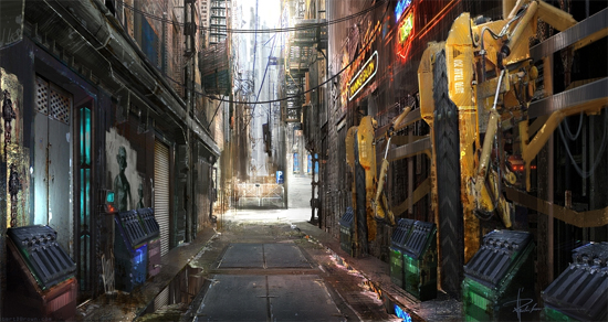 Breathtaking Future City Concept Art 