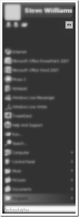 Vista Start Menu 10