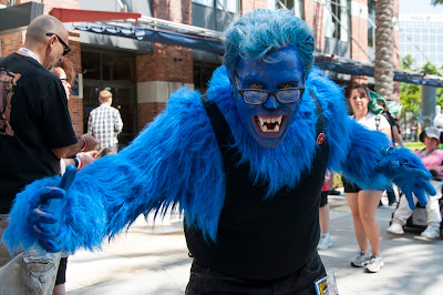 Beast cosplayer SDCC2013, San Diego Comic Con, Marvel, Hank McCoy