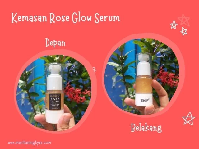 kemasan beby rose glow serum