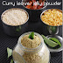 Curry leaves idly powder