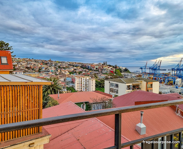 Porto de Valparaíso no Chile