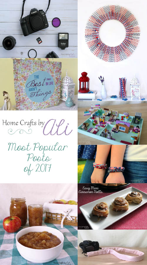 Most Popular Posts of 2017 on Home Crafts by Ali