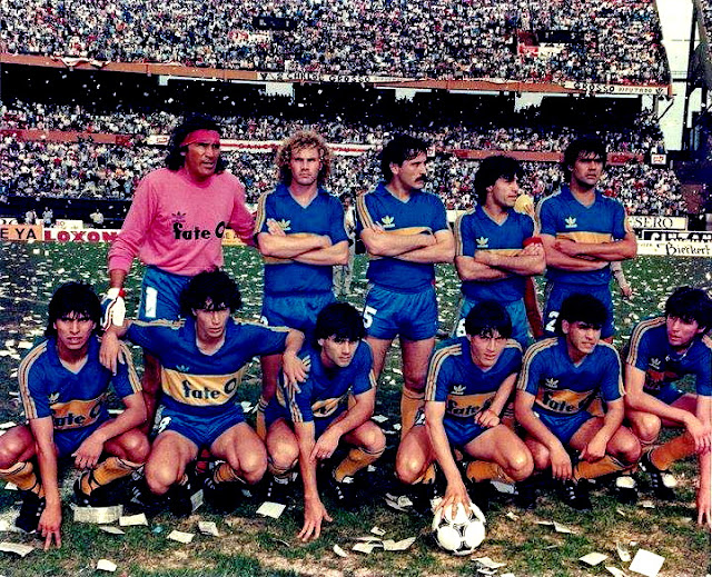 Resultado de imagen para boca 1985/86