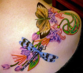 Dragonfly Tattoos - Designs of Dragonflys Beauty