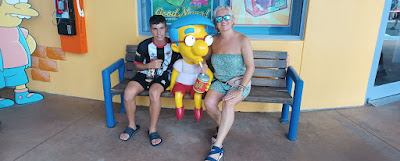 Los Simpsons en Universal Studios Florida.