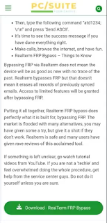 Realterm FRP Bypass APK