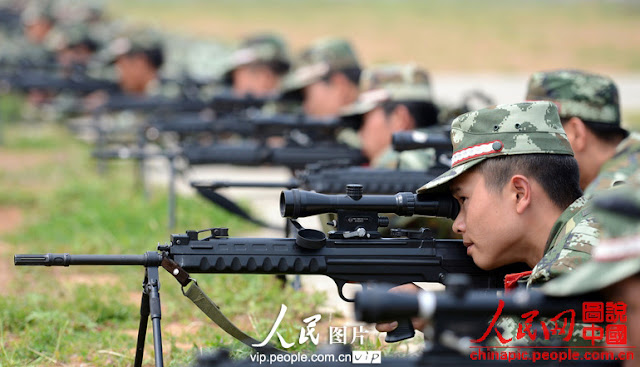 Snipers in Military Skill Training