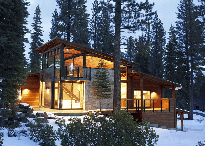 Marvelous Mountain  Home  is a Sagemodern Prefab