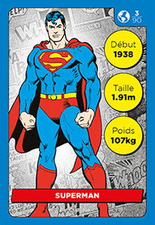 2022 Auchan : DC Comics Cartes de Jeu #03