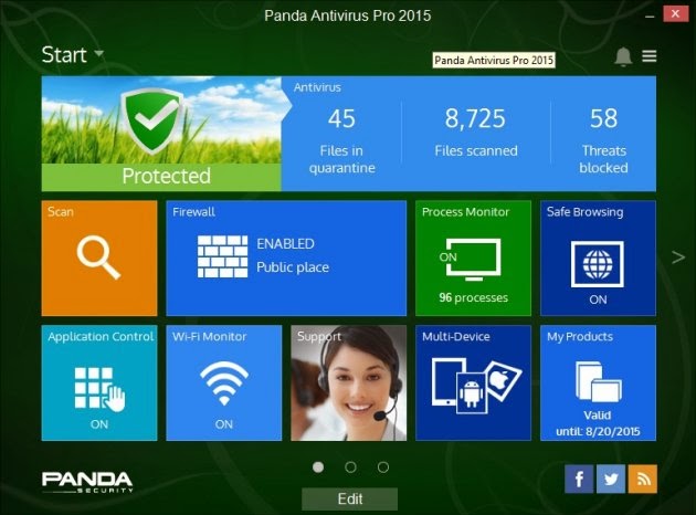 Free Antivirus Panda Antivirus Pro 2014 for 180Days