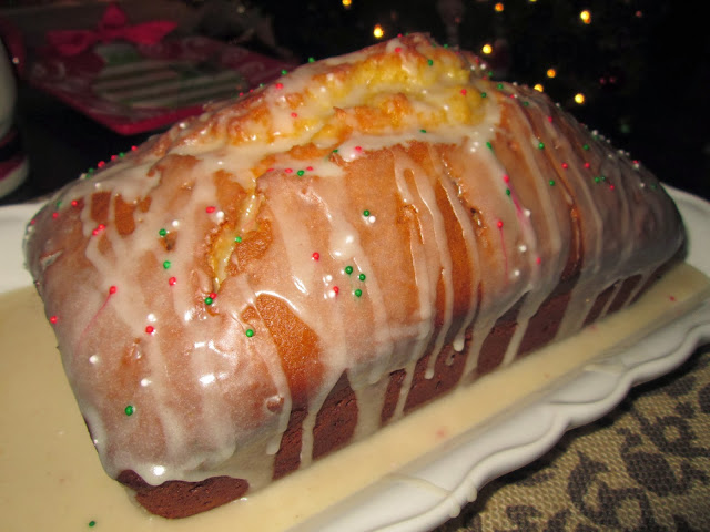 Eggnog Loaf Christmas Recipe