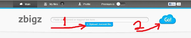 Upload file Torrent