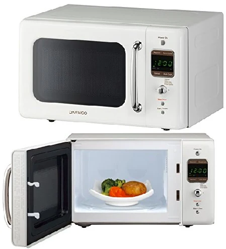 Daewoo KOR-7LREW Oven: 700W Energy Efficient Countertop Microwave Cooker with Digital Screen and Auto-Cook Settings - Kitchen Appliance