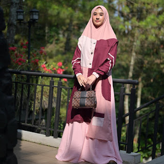 Busana Muslim Modern - Gamis Lili 2 